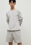 Regular Fit Sweatshorts - Light Grey Marl
