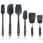 4 Piece Silicone Spatula Set Gray And Turner Set