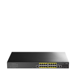 Cudy GS2018PS2 16-PORT Layer 2 Managed Gigabit Poe+ Switch With Sfp 200W