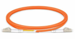 Maxxim Lc-lc Mm Duplex 3.0MM 2M Orange Lszh Fiber Optic Cable - Gold Choice