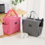 1PC Girl's Large Portable Insulation Bag Oxford College Casual Hand Bag