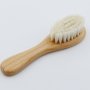 Super Soft Wooden Baby Hair Brush Newborn Wool Hair Brush For Toddlers