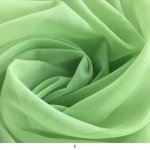 300CM Turkish Voile Fabric Assorted Colours - 1