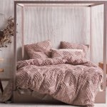 Egyptian Cotton Duvet Covers - Ramona Blush Duvet Cover Linen