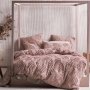 Egyptian Cotton Duvet Covers - Ramona Blush Duvet Cover Linen