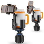 Phone Holders For Your Car 2 In 1 Cup Holder Phone Mount With Expander Secure Hold Adjustable Base And Long Arm With 360ROTATION