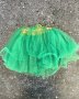 Disney Green Tulle Skirt 2/5Y