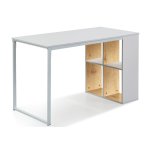Office Desk Natural Oak + White MWTF1943