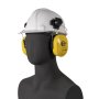Ear Muffs Interex Ear Defender With Helmet Universal Mount.