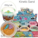 Stretchy Super Sand 250G Asst