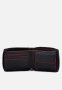Cow Hammered Leather Wallet - Black