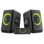 SONICGEAR Quatro 2 2.0 Speaker System Green Lime