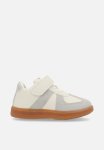 PoP Candy Lace & Velcro Sneakers - White & Grey