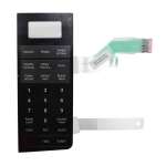 Membrane Samsung Microwave Touch Pad