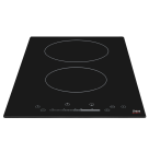 2 Solid Plate Domino Ceran Touch Control Hob