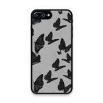Custom Printed Tpu Cases - Apple Iphone 7 Plus Apple Iphone 8 Plus & 39 Black Butterfly& 39 By