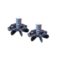 Pool Cleaner Zodiac AX20 Fan And Scrubber Assembly Set Of 2
