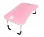 JG20375256 Foldable Laptop Table With Tablet Slot And A Cup Holder