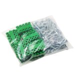 COACH Steel Screws With Wall Plugs X100 COUCH01B