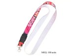 Lanyard Single Side Sub With Buckle & Lobsterring