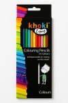 Khoki Expert Colouring Pencils 12 Piece Pack