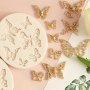 Silicone Butterfly Lace Molds For Cake Decorating Baking - Elegant 3D Butterfly Fondant Mold 1PC