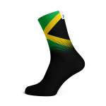 Jamaica Flag Socks - Small Black