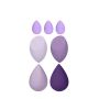 Beauty Sponge 21 Pcs Beauty Sponges Wet Dry Delicate Touch Soft - Purple