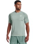 Men's Ua Armourprint Short Sleeve - Opal Green Sm