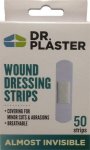 Dr Plaster Wound Dressing Almost Invisible 50 BOX