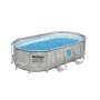 Bestway 4.27M X 2.50M X 1.00M Power Steel Oval Pool Set -7 250 L