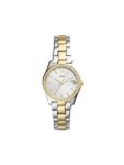 Fossil Scarlette MINI Three-hand Date Two Tone Women's Watch ES4319