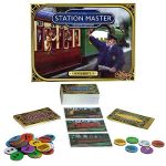 Calliope Games Station Master - Railroad Strategy Board Game For Family Game Night - Fun For Kids & Adults - 2-6 Players - From