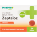 Health Orange Zeptaloz Lozenges 24 Pack