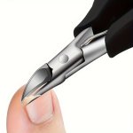 Classic Style Ingrown Toenail Clipper Large Podiatrist Toe Nail Nippers Stainless Steel Curved Edge Cutter Precision Trimmer For