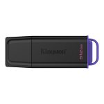 Kingston 512GB Portable USB 3.2 Gen 1 Datatraveler Exodia Black purple
