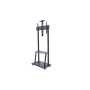 32''-75'' Flat Screen Tv Stand On Wheels - Mobile Adjustable Height Mount