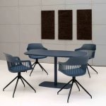 Lyric Evolve Metal And Polypropylene Chair - Black