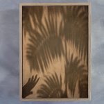 Haven 2 Art Print - A0 Framed Canvas With Natural Wood Frame
