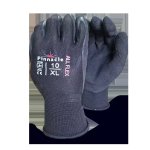 Allflex Black Nylon Shell Latex Foam Coated Sandy Palm Glove