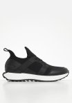 Barlo Knit & Pu - Black