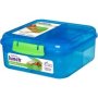 - Bento Cube Lunch - Blue