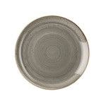 Churchill Peppercorn Grey Coupe Plate 21.7CM - Set Of 12 - 21.7 Cm