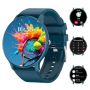 Men's Top Rated Android & Ios Compatible Smartwatch 1.28 100+ Sports Blue