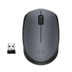 Logitech M170 Wireless Mouse 2.4GHZ USB Receiver Grey