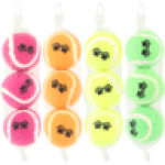 Tennis Balls Dog Toy 3-PACK Colour May Vary