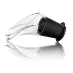 Vacuvin - Non Drip Wine Server Crystal Black - Set Of 2