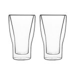 Luigi Bormioli Thermic Glass Latte Macchiato 11OZ 2 Pieces