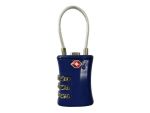 3 Digit Combo Tsa Lock Blue