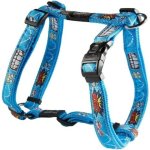 Rogz Fusion Classic Large Harness - Comic Blue Waggs Online Pet Shop